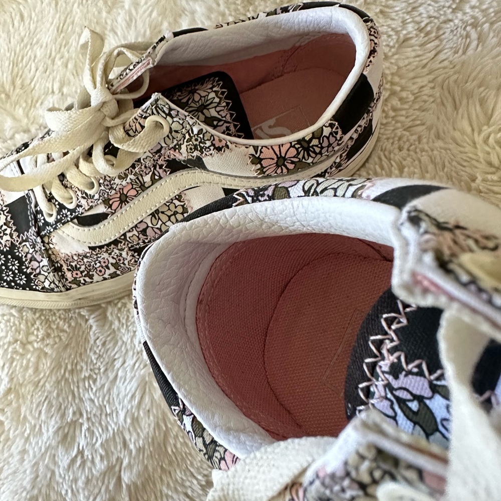 Vans Patchwork Old Skool Shoes Size 7 - image 7